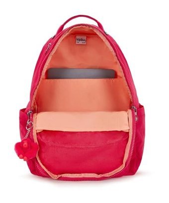 Kipling Seoul Büyük Boy Pembe Confettı Pınk Kadın Sırt Çantası