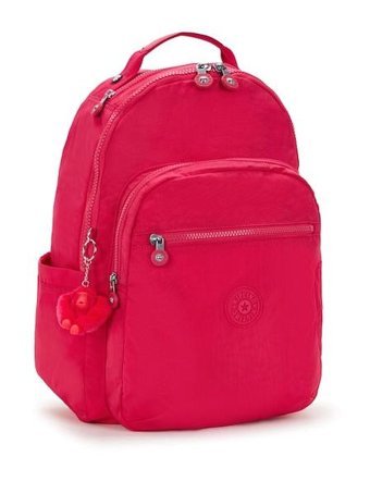 Kipling Seoul Büyük Boy Pembe Confettı Pınk Kadın Sırt Çantası