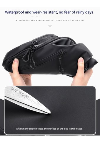 Wyanet Hespero Modaya Uygun Crossbody Mavi Erkek Sırt Çantası