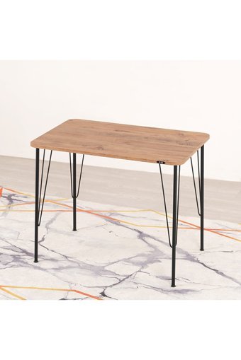 Mars Mobilya Dikdörtgen Suntalam 60x90 cm Kahverengi Kamp Masası