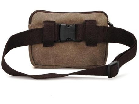 Generic Çok Fonksiyonlu Kanvas B Crossbody Siyah Erkek Sırt Çantası