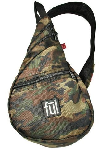 Ful Usa Peabody Çapraz Sling Bag Kamuflaj Kadın Sırt Çantası