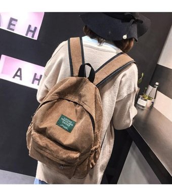 Generic Moda Fermuar Seyahat Öğrenci Erkek Sırt Çantası Çok Renkli