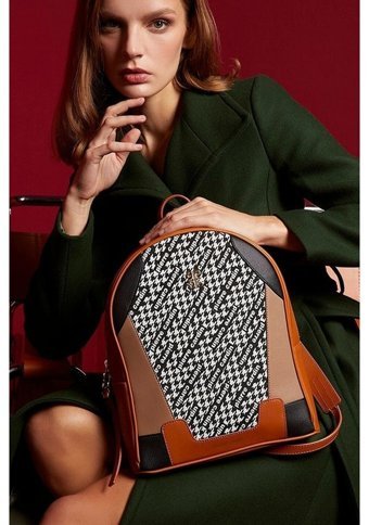Pierre Cardin By Can Oker Taba 05Pcc22K2008 Kz Kadın Sırt Çantası