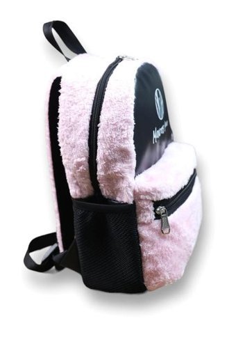 Generic Monte Lui Mnt3637 Peluş Pembe Kadın Sırt Çantası