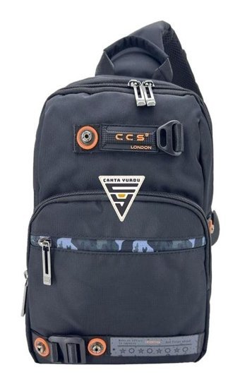 Yurdu Ççs London 51532 Slingbag Siyah Erkek Sırt Çantası