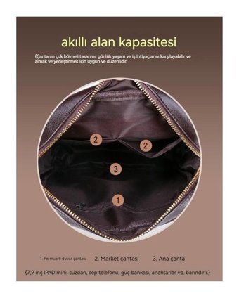Kkt Yumuşak Deri Siyah Erkek Sırt Çantası