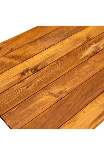 Pinoxi Dikdörtgen Ahşap 63x110 cm Kahverengi Kamp Masası