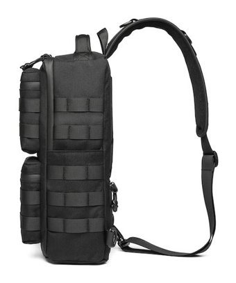 Ozuko 9661 Taktik Crossbody Kamuflaj Erkek Haki Sırt Çantası