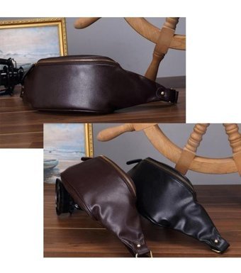 Generic Deri Kore Moda Erkek Sırt Çantası Çok Renkli