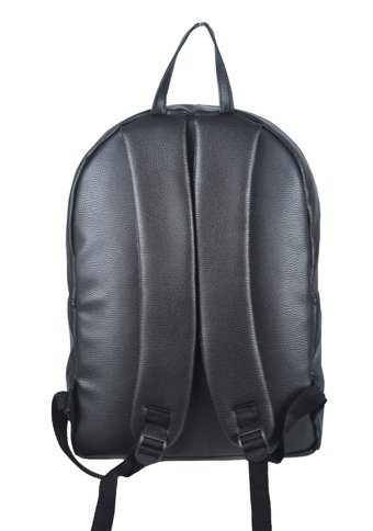 Bagorama Suni Deri Siyah Evrak Ve Laptop Siyah Lacivert Düz Erkek Sırt Çantası