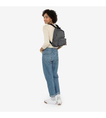 Eastpak Ek043 Orbıt Black Denim Gri Kadın Sırt Çantası