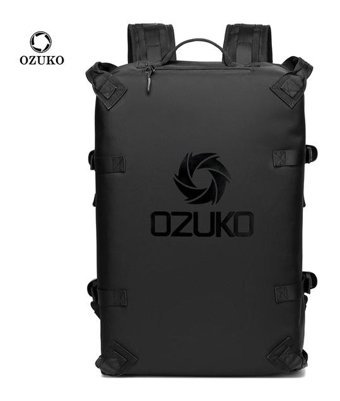Ozuko 92351 Seyahati Siyah Erkek Sırt Çantası