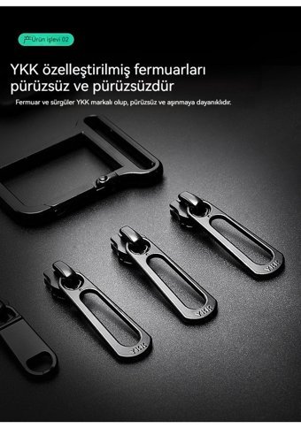 Eternal Luck Su Nırı Olan Yeşil Erkek Sırt Çantası