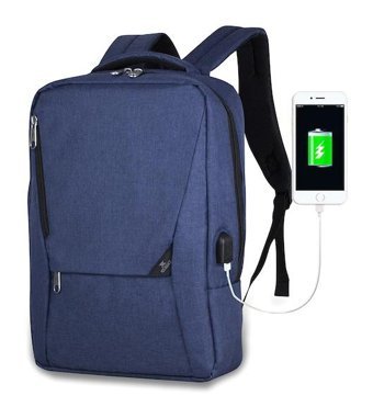 My Valice Smart Bag Active Usb Şarj Girli Slim Lacivert Erkek Sırt Çantası