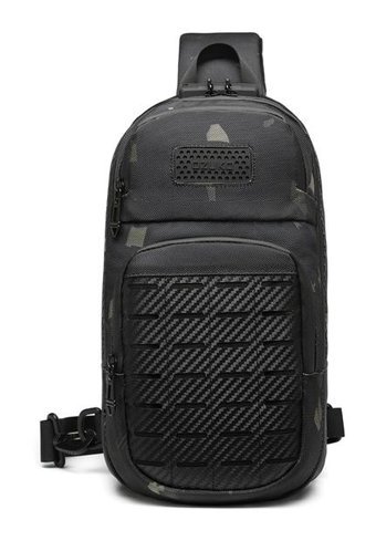 Ozuko 9577 Spor Crossbody Kamuflaj Erkek Haki Sırt Çantası