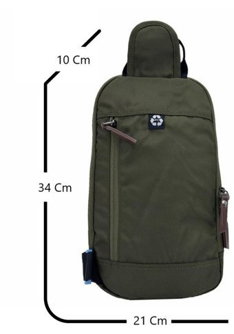 Yurdu Discovery Slingbag D00720 Çapraz Haki Erkek Sırt Çantası