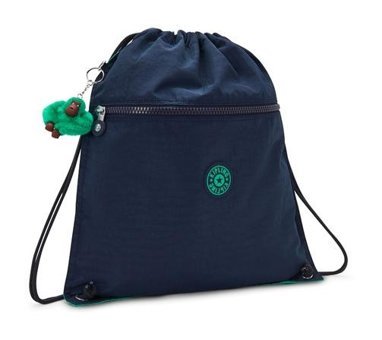 Kipling Supertaboo Orta Boy Yeşil Blue Green Bl Kadın Sırt Çantası