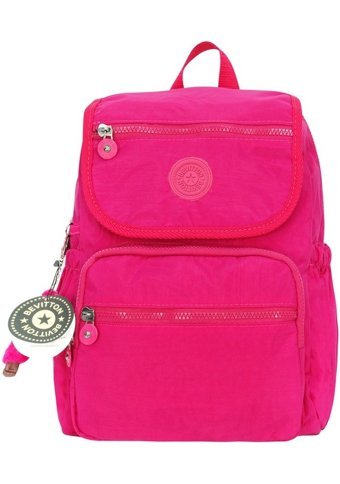 Baginn Klinkır Mini Boy 8 Renk Seçeneği Fuşya Kadın Sırt Çantası
