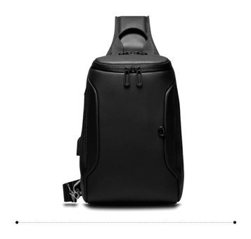 Eurcool Ec1911 Su Geçirmez Moda Crossbody Siyah Erkek Sırt Çantası