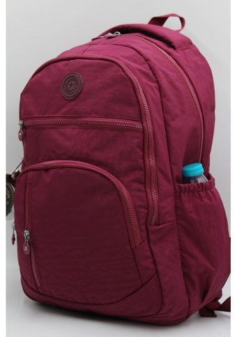 Bevitton Suya Dayanıklı Krinkıl Kumaş Bordo 1700 Kadın Sırt Çantası