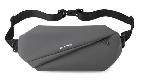 Wepower Moda Çapraz Askı Gri Erkek Sırt Çantası