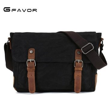 Gfavor 7952 Günlük Çapraz Askı Siyah Erkek Sırt Çantası