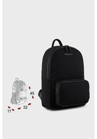 Emporio Armani Siyahone Ze Siyah Erkek Sırt Çantası