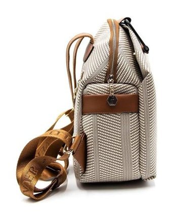 Silver & Polo Bej Taba Nv771 Kadın Sırt Çantası