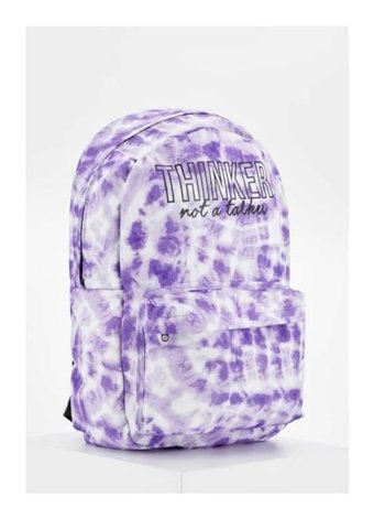 Generic Bagorama Mottled Kumaş Baskılı Günlük Outdoor Kadın Sırt Çantası