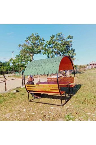 Gardenlux Dikdörtgen Ahşap 80x200 cm Kahverengi Kamp Masası