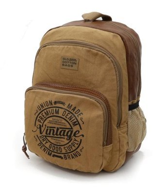 Oldcottoncargo 7184 Revilla Camel Rt Seyahat 15.6 Inç Erkek Sırt Çantası
