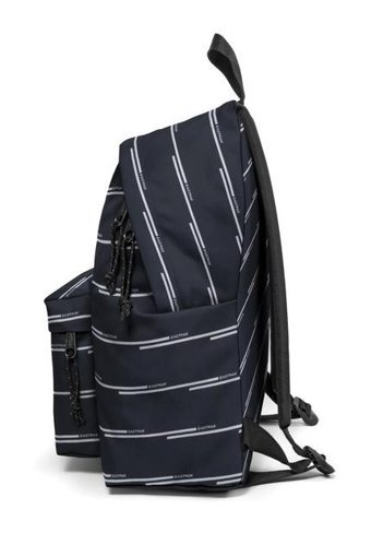 Eastpak Ek620 Padded Pak'R Chatty Lines Siyah Erkek Sırt Çantası