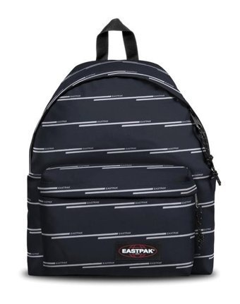 Eastpak Ek620 Padded Pak'R Chatty Lines Siyah Erkek Sırt Çantası