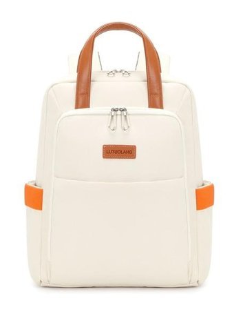 Wyanet Hespero Business Simple Fashion Bej Kadın Sırt Çantası