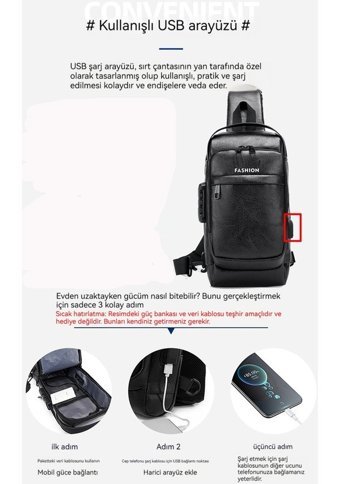Eternal Luck Günlük Retro Koyu Kahverengi Erkek Sırt Çantası