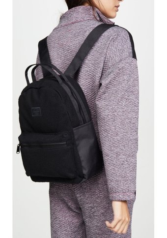 Herschel Supply Herschel Nova Small Sherpa Black Siyah Kadın Sırt Çantası