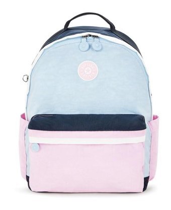 Kipling Damien M Büyük Boy Pembe L Pınk Blue Bl Kadın Sırt Çantası