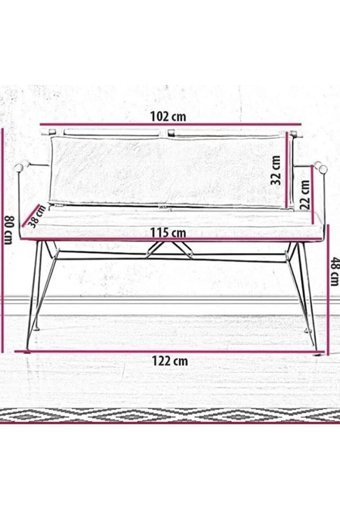 Altan Home Dikdörtgen Metal 70x120 cm Beyaz Kamp Masası