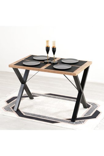 Mars Mobilya Dikdörtgen Ahşap 70x110 cm Kahverengi Kamp Masası