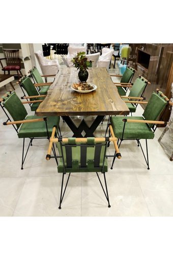 Altan Home Dikdörtgen Ahşap 90x180 cm Kahverengi Kamp Masası