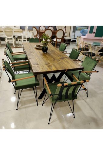Altan Home Dikdörtgen Ahşap 90x180 cm Kahverengi Kamp Masası