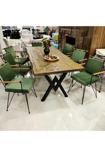 Altan Home Dikdörtgen Ahşap 90x180 cm Kahverengi Kamp Masası