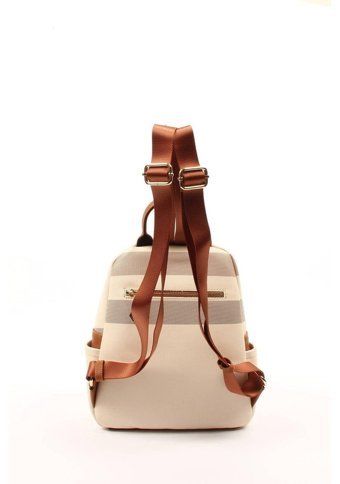 Silver & Polo Krem Taba Nv906 Kadın Sırt Çantası