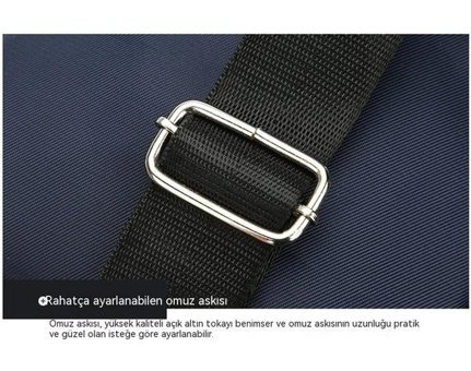 Eternal Luck Oxford Kumaş Crossbody Mavi Erkek Sırt Çantası