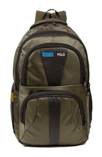 Newish Polo Kadın Yeşil Erkek Sırt Çantası