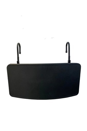 Cansukc Katlanabilir Dikdörtgen Metal 40x80 cm Siyah Kamp Masası