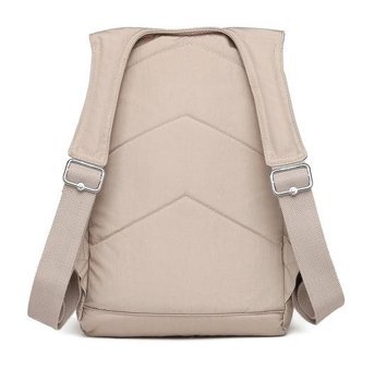 Smart Bags Orta Boy Krinkıl Kumaş 3114 Bej Bej Kadın Sırt Çantası