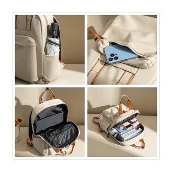 Worryfreeshopping Bag3688 Bej Kadın Sırt Çantası