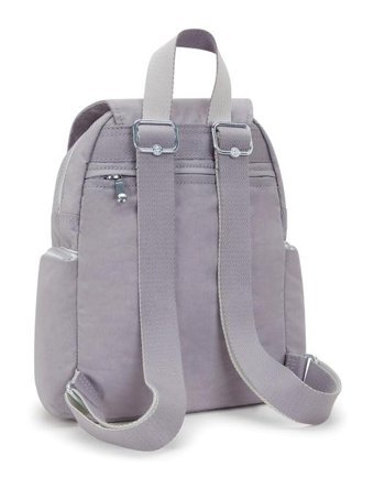 Kipling City Zip Mini Küçük Boy Gri Tender Grey Kadın Sırt Çantası